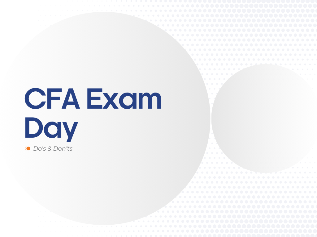 Preparing For CFA Exam Day