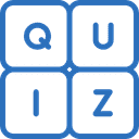 Clipart icon image of a notepad with a pen scribbling lines on it