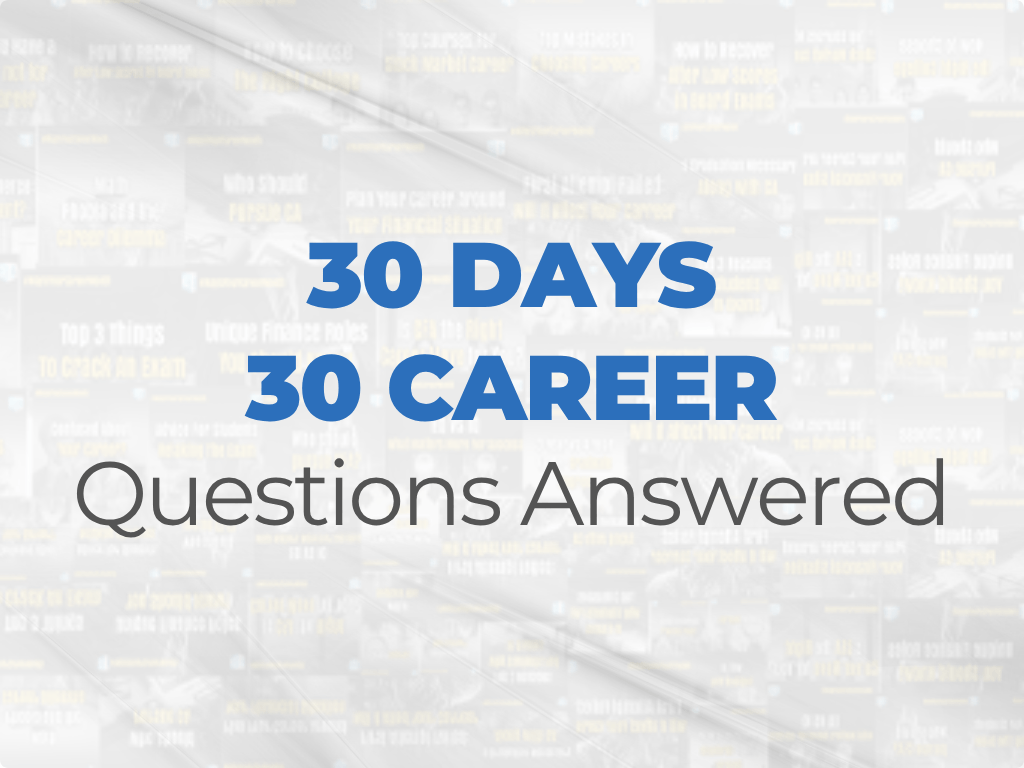 Career Guidance Month: Mentorship by Aswini Bajaj