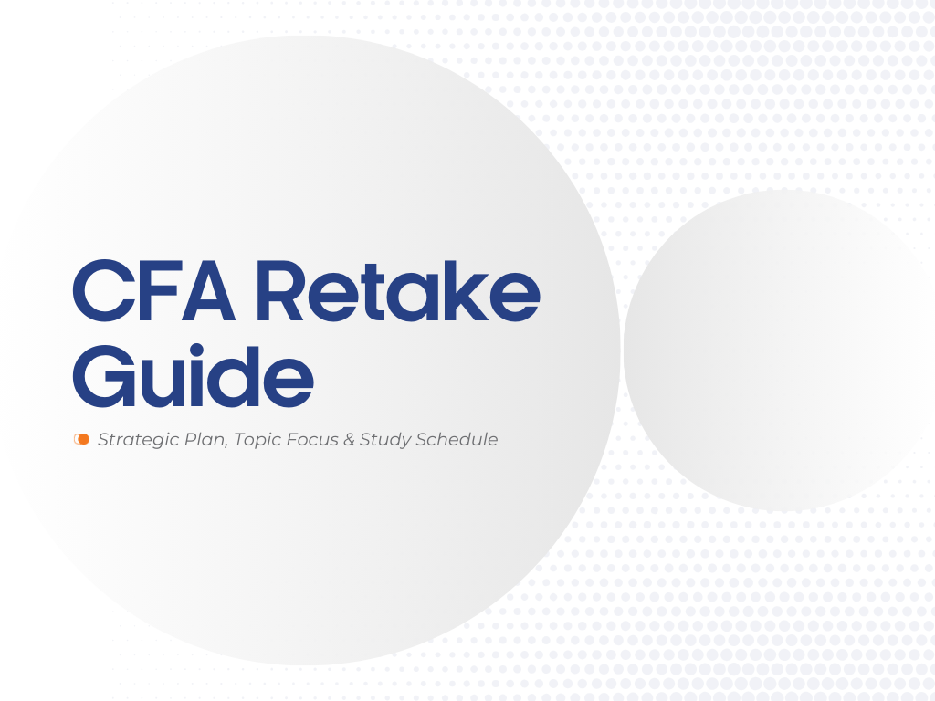 CFA Repeaters Guide: Strategic Retake Plan for Level 1 & 2 Success